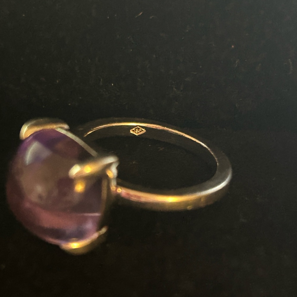 Purple Stone Ring - image 5
